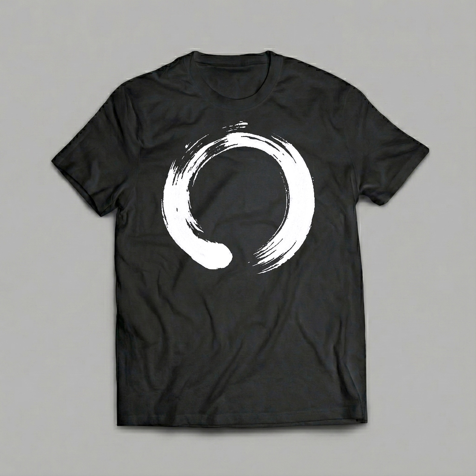 Enso Circle Tee - černé